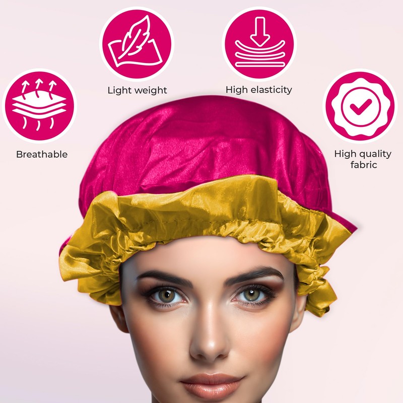 BE BEAUTIFUL EXTENSIONS Bonnet, black (pink)