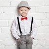 DonDon Elegant Children's Bow Tie with Adjustable Length 9 x