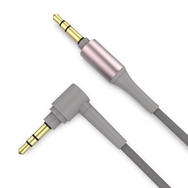 WH-1000XM5 XM4 XM3 XM2 Replacement Audio Cable Compatible with Sony MDR-XB950BT XB950N1 1000X 100ABN 10R 1A 1ABT WH-H900N WH-H800 – 3.5mm Male to Male Stereo Aux Cord, 4FT, Grey