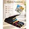 Petitian for Moto G Play 2024 Wallet Case, Cherry