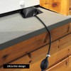 QWORK® 4 x Mounting Cushions, Air Cushion Lifter, Air Pump