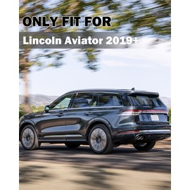 Snailfly Fit for Lincoln Aviator 2019-2025 Silver Lockable Roof Rack Cross Bars Crossbars