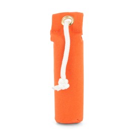 SportDOG Canvas Dummies - Hunting Dog Training Tool - Game Scent Absorber - Water-Ready Bumper - Durable Field Dummy - Weighted Toy - Puppy Size - 2.25" W X 8.5" L - Orange