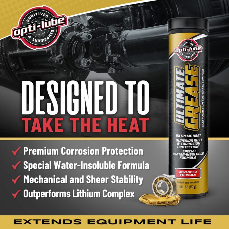 Opti-Lube Ultimate Multi-Purpose Grease: 14oz Tube