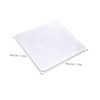 Tofficu Transparent Square Acrylic Clay Pressing Board with Rounded Corners