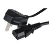 Maplin Power Lead IEC C13 Female Plug to UK 3