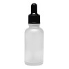 Meliars Gotero 30 Ml Cristal Matizado Bulbo  Negro ( 10 Unidades)