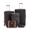 CONCEPTEN Luggage Sets 5 Piece, Suitcases with Wheels, Hardshell Suitcase