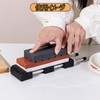 Akizora All-Purpose Whetstone Stand & Facing Stone Set, Stainless Steel