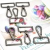 MELORDY 15 Pcs Metal Swivel Lobster Clasp Claw Push Gate