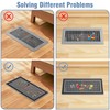6 Pack Strong Magnetic Floor Vent Cover - PVC Mesh