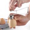 LATRAT Egg Cup Egg Opener Set, 6 Pieces Egg Stand