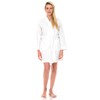 TowelSelections Women’s Short Spa Robe Waffle Weave Kimono Bathrobe Small