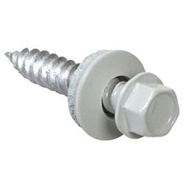 Grip Rite SM Screw #9X1.5 WHT 1#