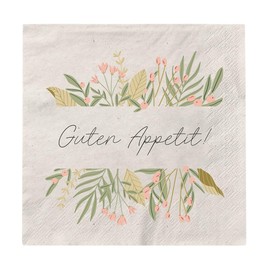 Graphic Workshop Napkins with Saying Large | Pack of 20 | 16.5 x 16.5 cm | Colourful | Family