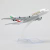 Emirates Airbus A380 1:400 Diecast Metal Airplane Model with Stand