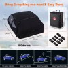 Sailnovo Car Roof Bag Cargo Carrier 20 Cubic Feet Waterproof