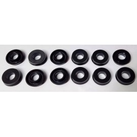 ANJEE Lot 12 Rubber Wheel Cylinder Rings 1-1/8 (BR40123)