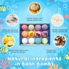 2026 Upgrade Bath Bombs with Toys Inside, 12pcs Ocean Toy