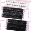 Yaiseiko Fluffy Eyelash Clusters with Bottom Lashes 14-25mm Volume Lash