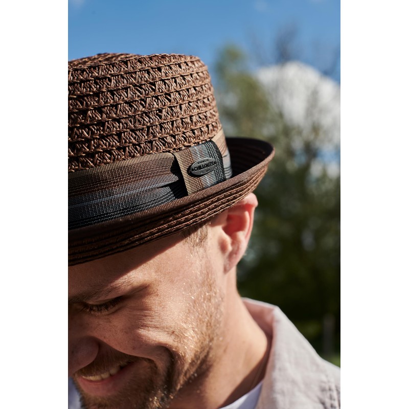 CHILLOUTS Oxford Hat - Trilby Hat, brown