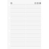 Brunnen 1064343 Telephone Ringbinder Extra Sheets A5 White