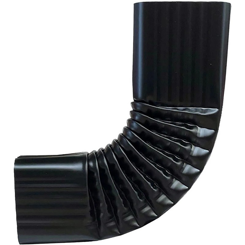 Aquabarrel 90 degree Aluminum Gutter Elbow Style B - Royal