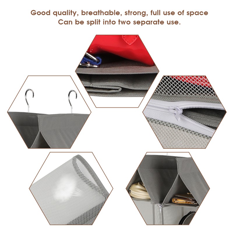 Storage Bag Organizer Hanging Bags Storage Closet for Bags Storage