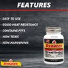 Dynatex 49494 All Purpose Thread Sealant with PTFE, -65 to
