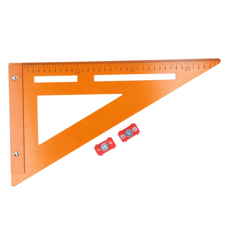 Rafter Square 2 in 1 High Accuracy 220x380mm Mechanical Angle