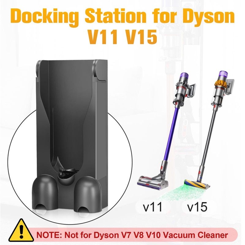RUKHOOL V11 Wall Mount Charger Holder for Dyson V11 V15