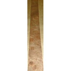 Elm Burl Carpathian Wood Veneer 1.5" x 19" raw no Backer A Grade 1/42" Thick