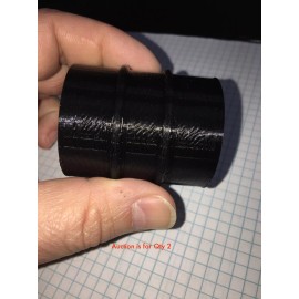 Unbranded 2 Straight 1 3/8" Concrete Cement  Countertop Sink Faucet Knockout Plugs