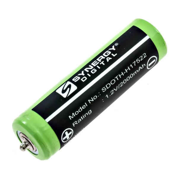 Synergy Digital Shaver Battery, Compatible with Panasonic WER121L2504 Shaver, (Ni-MH,