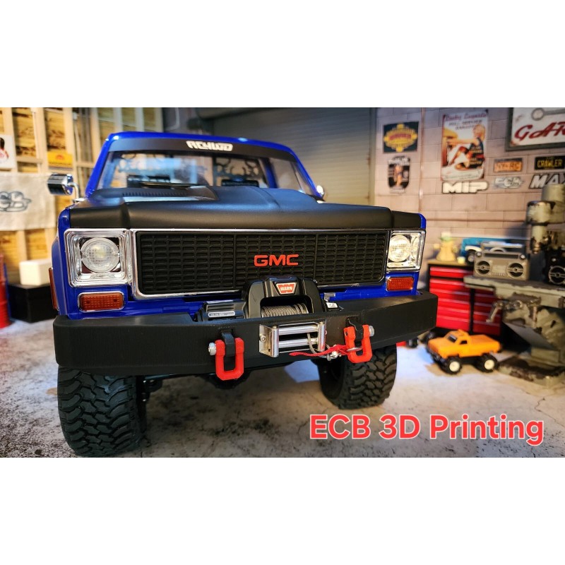 ECB 3D Printing Front Winch Bumper for RC4WD K10 &