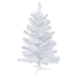 Northlight Balsam Pine Mini Artificial Christmas Tree, White