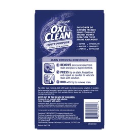 OxiClean On The Go Stain Remover Pen for Clothes, Portable Instant Travel Size Stick, Safe Cloth Stain Remover for Makeup Food and Drink, Stain Pen for Clothes, Pack of 3