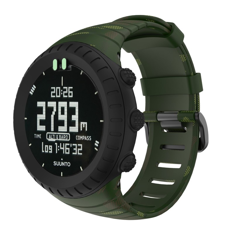 PATROHOO Suunto Core Strap, Rubber Replacement Watch Band for Suunto