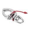 MUNEFE Quick Release Carabiner Hooks for Boats, Stainless Steel Quick
