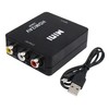 Convertidor HDMI a RCA - AV Audio Video Adaptador para