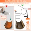 33 Feet Drain Snake Auger, Plumbing Snake Drain Hair Clog