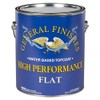 General Finishes High Performance Water Based Topcoat, 1 Gallon, Flat