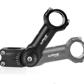 BESNIN MTB Stem 0-60° 31.8 mm Bicycle Stem Adjustable MTB 90 mm/110 mm/120 mm/130 mm Mountain Bike Handlebar Stem for Bicycle (0-60° 31.8 × 130 mm)