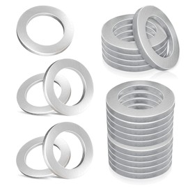 Dogary 20 PCS Oil Drain Plug Crush Washers, Aluminum Crush Washer, M14 Crush Seals Washer, OEM 94109-14000, Compatible with Honda, Civic, Accord, CR-V/CRV, Pilot, Odyssey and More (Silver)