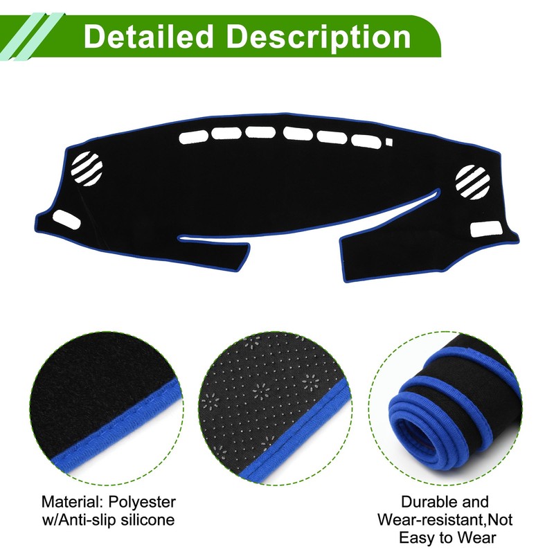 HOPESPANNER Dashboard Cover for Lexus ES350 ES300h 2013-2018 Non-Slip Interior