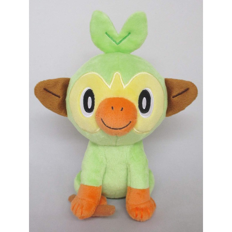 Sanei Boeki PP149 Pokémon All Star Collection Plush Toy, Grookey,