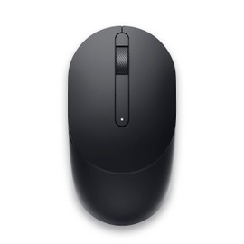 Dell Full-Size Wireless Mouse / MS300, USB Wireless Receiver 2.4 GHz, Optical LED, Scrolling Wheel, Black.