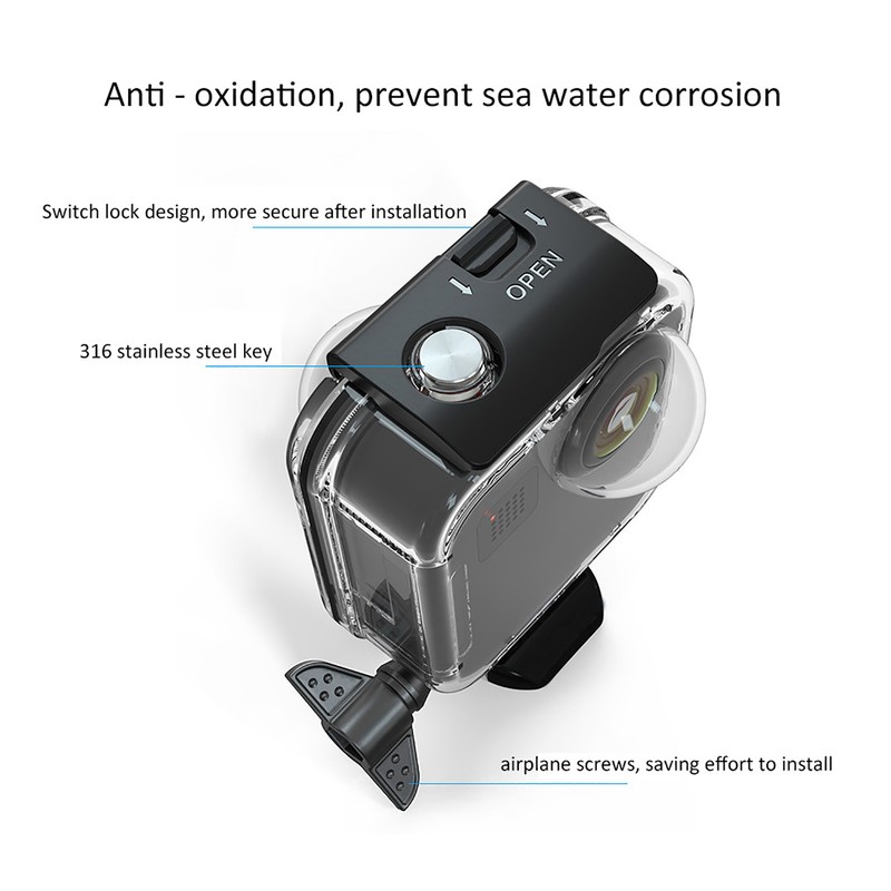 Waterproof Housing Shell Cover Camera Protecting Diving Case for GoPro