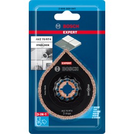 Bosch Professional 1 x Expert 3 max AVZ 70 RT4 Sanding Plate (for mortar, diameter 70 mm, accessories multifunctional tool)