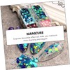 Baluue Nail Art Powder Chameleon Glitter Sequin Flakes Manicure Kit